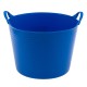 Ведро гибкое сверхпрочное, 14 л, синее, Сибртех (67503)