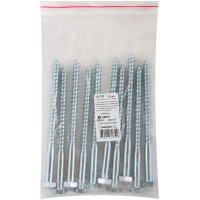 Болт сантехнический 10х150 мм DIN 571, 10 шт 31675-0