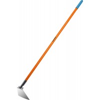 Мотыга PH-180 FIBER, 180 х 125 х 1360 мм, нержавеющая сталь, трапециевидный профиль, фибергласовый черенок, PROLine GRINDA 39592