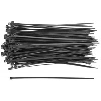 Хомуты нейлоновые, черные д/проводов 100 шт., 150x2,5 мм (60390)