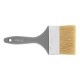 Кисть плоская Евро 4, натуральная щетина, пластмассовая ручка MTX (83067)