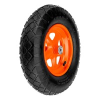 Колесо пневматическое «Звезда» 4.80/4.00-8 D380 мм, внутренний диаметр подшипника 12 мм, длина оси 80 мм Palisad (689465)