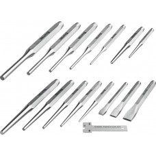 Набор зубил и кернеров Grand-15, 15 предметов KRAFTOOL 21075-H15