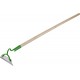 Мотыга РОСТОК 150 x 50 x 1290 мм, трапециевидный профиль, нержавеющая сталь, деревянный черенок высший сорт 421573