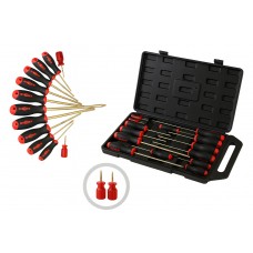 Набор взрывобезопасного инструмента (14 предметов) BeCu No.AA21-14, HORTZ