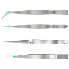 Пинцеты набор 4 шт.нержавеющие (67445)