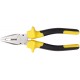 Плоскогубцы комбинированные Старт черно-желтые прорезиненные ручки, хром-никелевое покрытие 165 мм (49954)