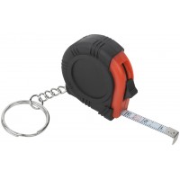 Рулетка-брелок, обрезиненный корпус 1 м х 6 мм