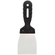 Шпатель 80 мм, нержавеющая сталь, пластиковая ручка (30-2308)