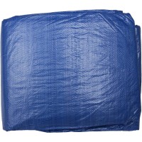 Тент-полотно 8 х 12 м, плотность 65 г/м2, с люверсами водонепроницаемый, универсальный из тканого полимера STAYER 12560-08-12