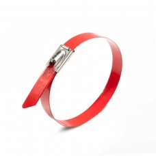 Стяжка стальная СКС-П (316) 7.9х200 (красн) (Fortisflex) (83072)