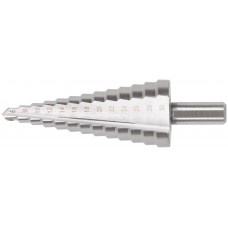 Сверло ступенчатое HSS ( Р6М5 ) по металлу, 13 ступеней, 6-30 мм