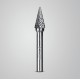 Борфреза твердосплавная 10?20 мм тип M конус с острым углом 25° хв-к 6 мм Профессионал ЗУБР 28811-10-20
