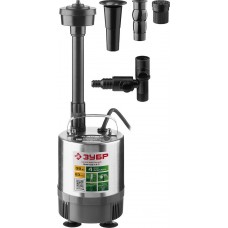 Насос фонтанный 38 Вт, корпус из нержавеющей стали ЗУБР ЗНФЧ-23-1.9-С  