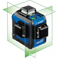 Лазерный нивелир КРЕСТ 3D ЗУБР Профессионал 34909