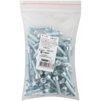 Болт головка - внутренний 6-гранник 6х20 мм DIN 912 100 шт 27606-0