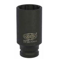 Головка торцевая ударная глубокая 36 мм 12-гранная 1/2