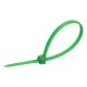 Хомуты, 150 x 2.5 мм, пластиковые, зеленые, 100 шт Сибртех (45511)