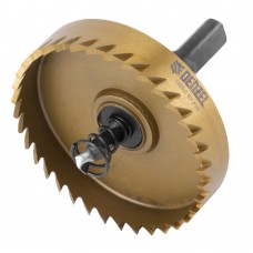 Коронка по металлу HSS, 63 мм, нитридтитановое покрытие Denzel (724120)