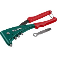 Литой заклепочник X-5F, 2.4–4.8 мм, удержание заклепки KRAFTOOL 31173_z01