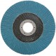 Круг лепестковый торцевой циркониевый плоский, 125 мм P 100 (39975)