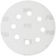 Круги шлифовальные с отверстиями (липучка), алюминий-оксидные, 125 мм, 5 шт. Р 80 (39784)
