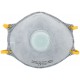 Маска полипропиленовая 4-х слойная, угольный фильтр, с клапаном (12288)