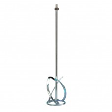 Насадка для миксера, для легких растворов, 120 х 590 мм, оцинкованная, хвостовик резьба М14 Сибртех (848977)