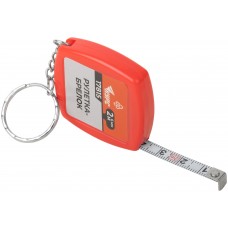 Рулетка-брелок, пластиковый корпус 2 м х 6 мм