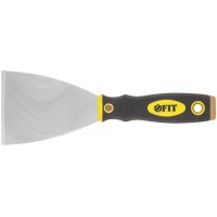 Шпатель для удаления ржавчины Профи, толщ. лезвия 1 мм, двухкомп.ручка с метал.бойком 3