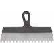 Шпатель фасадный нержавеющий зубчатый 350 мм / зуб 10 мм (06615)