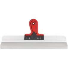 Шпатель фасадный Профи, нержавеющая сталь, прорезиненная ручка 450 мм (06427)