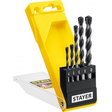 Набор сверл по бетону Hercules, 5 шт: d 4-5-6-8-10 мм STAYER Professional 2915-H5_z01