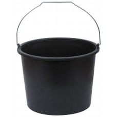 Ведро строительное пластиковое для перемешивания раствора, усиленные стенки 12 л (04090)