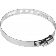 Нержавеющий хомут НХ-12П, 91 - 114 мм, просечная лента 12.7 мм, 2 шт ЗУБР Профессионал 37815-091-114-2