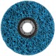 Диск зачистной полимерный, синий, посадочный диаметр 22,2 мм, 125 мм (39612)