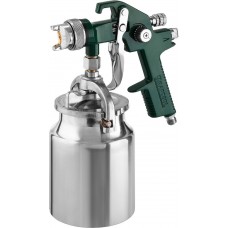 Пневматический краскопульт с нижним бачком AirKraft, HVLP, 1.4 мм KRAFTOOL 06520-1.4