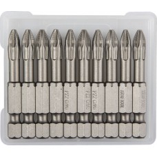 Торсионные биты X-Drive, PZ2, 50 мм, 10 шт KRAFTOOL 26123-2-50-10