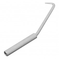 Крюк для вязки арматуры, 245 мм, оцинкованная рукоятка Сибртех (84873)