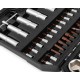 Набор инструментов 108 предметов 1/2" & 1/4", CRV, профессиональный в кейсе HORTZ 1187697