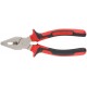 Плоскогубцы комбинированные Тренд, двухцветные прорезиненные ручки, хром-никелевое покрытие 160 мм (47564)
