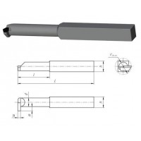 Резец канавочный внутренний 20х20х200 ВК8 а=5, m=12