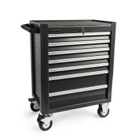 Тележка инструментальная Limited Edition 7 полочная Industrial серая RUNTEC RTIND-LE7G