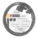 Шнур сетевой Energy Series, ПВС, 3 м, 3 x 1 мм, с неразборной вилкой, черный, Denzel (37667)
