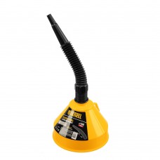 Воронка пластиковая 160 мм с металлическим ситом и гибким наконечником Denzel (537206)