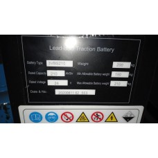 Аккумулятор свинцово-кислотный (WET) 24В/210Ач 750х170х534 для тележек CBD20R-II (1018959)