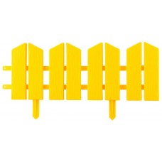 Декоративный бордюр Летний Сад, 16 x 300 см, желтый, 7 секций GRINDA 422225-Y