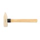 Молоток слесарный 0.8 квадратный боек сплав AlCu искробезопасный с деревянной рукояткой HORTZ