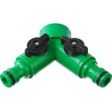 Поливочный распределитель RS-2 3/4 двухканальный с внутренней резьбой РОСТОК 426377