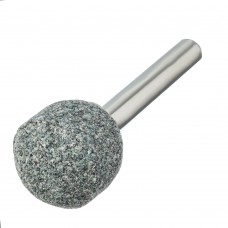 Шарошка абразивная, шар, 19 мм, для дрели , хвостовик d6 мм, 63С Denzel (76023)